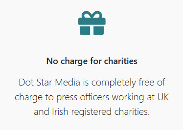no charge for charities